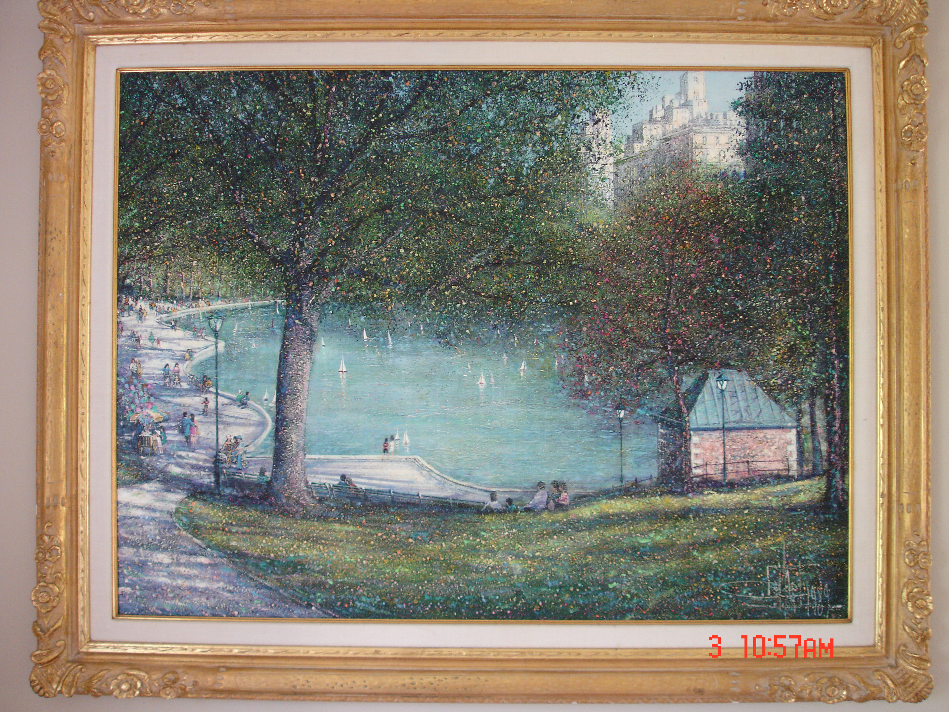 Central Park Painting